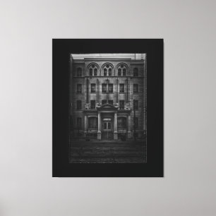 E.W. Gillett Building No 1 with Border Canvas Print