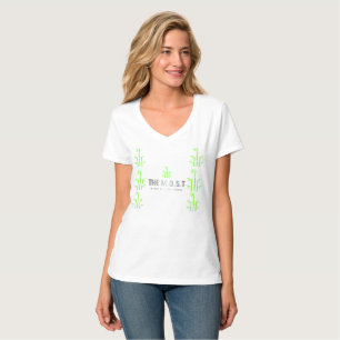 e: Women's Basic V-Neck T-Shirt (white classic)