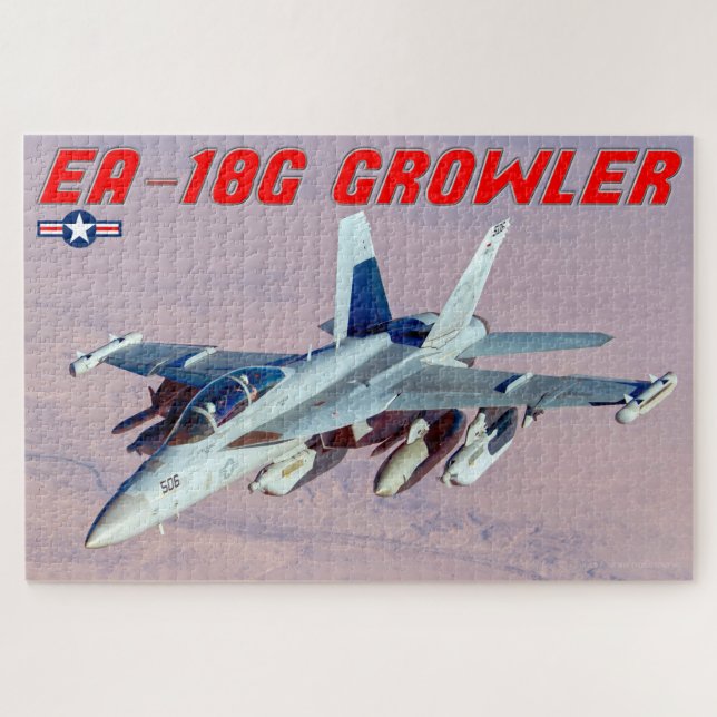 EA-18G GROWLER (20x30 INCH) Jigsaw Puzzle (Horizontal)