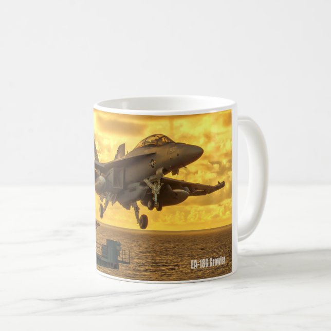 EA-18G GROWLER COFFEE MUG (Front Right)