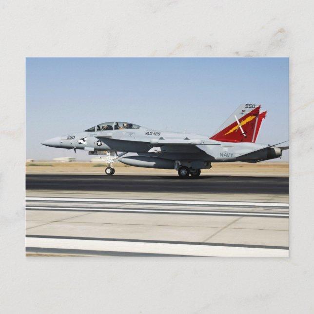 EA-18G Growler Postcard (Front)