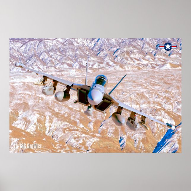 EA-18G GROWLER POSTER (Front)