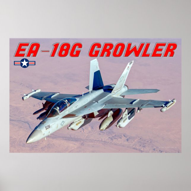 EA-18G GROWLER POSTER (Front)