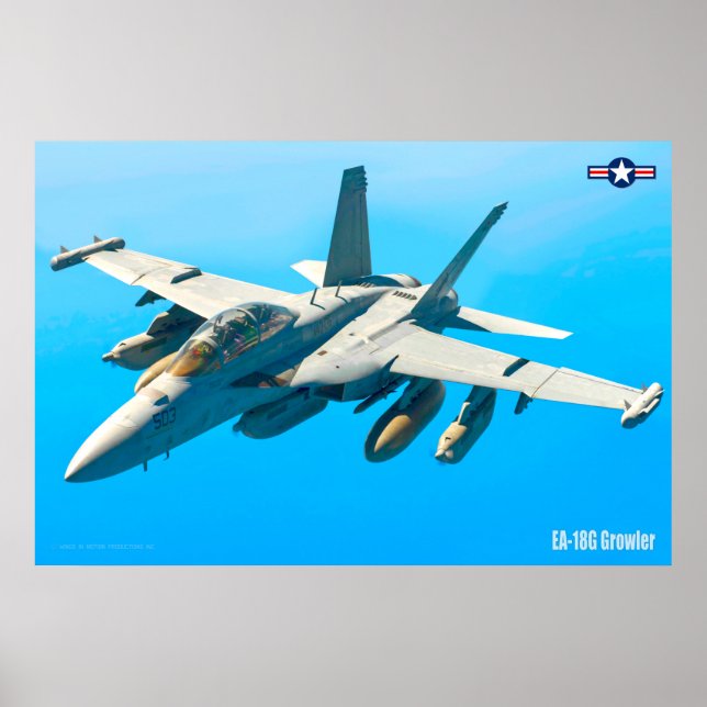 EA-18G GROWLER POSTER (Front)