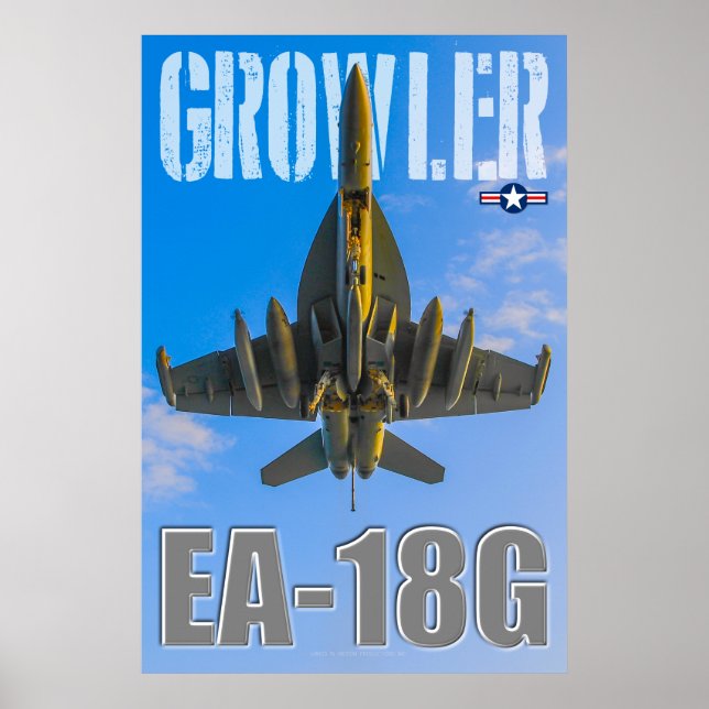 EA-18G GROWLER POSTER (Front)