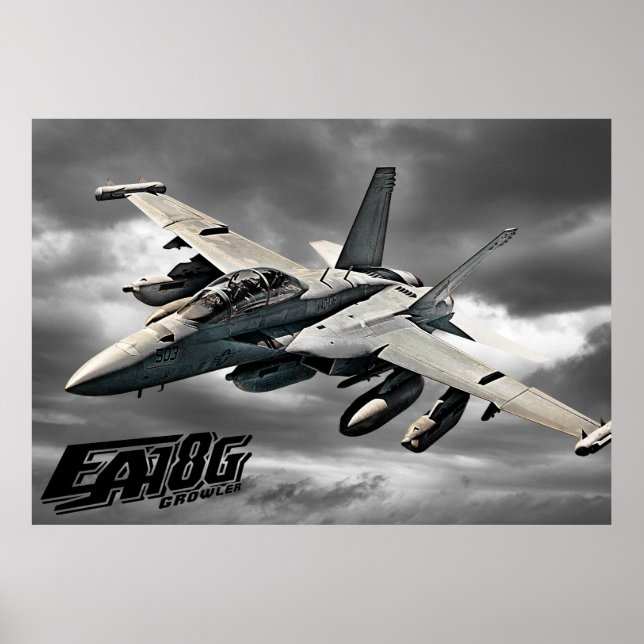 EA-18G Growler Poster Poster (Front)