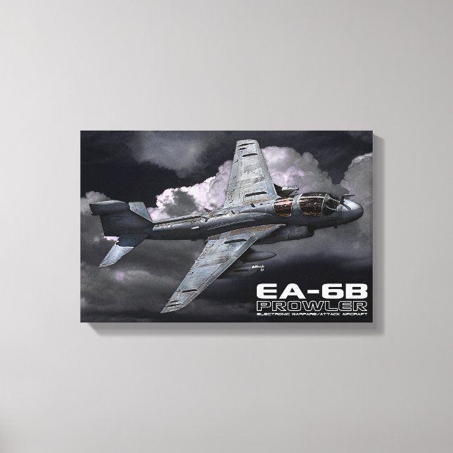 EA-6B Prowler Canvas Print (Front)