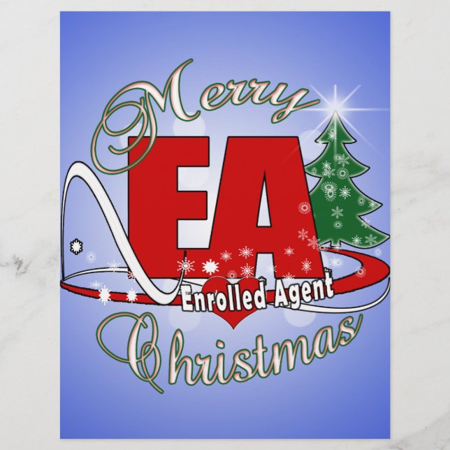 EA CHRISTMAS  Enrolled Agent (Front)