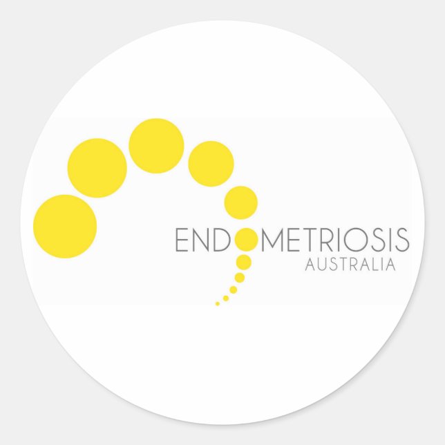 EA Logo Classic Round Sticker (Front)