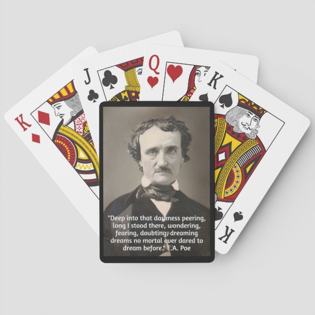 EA Poe 1 Playing Cards (Back)