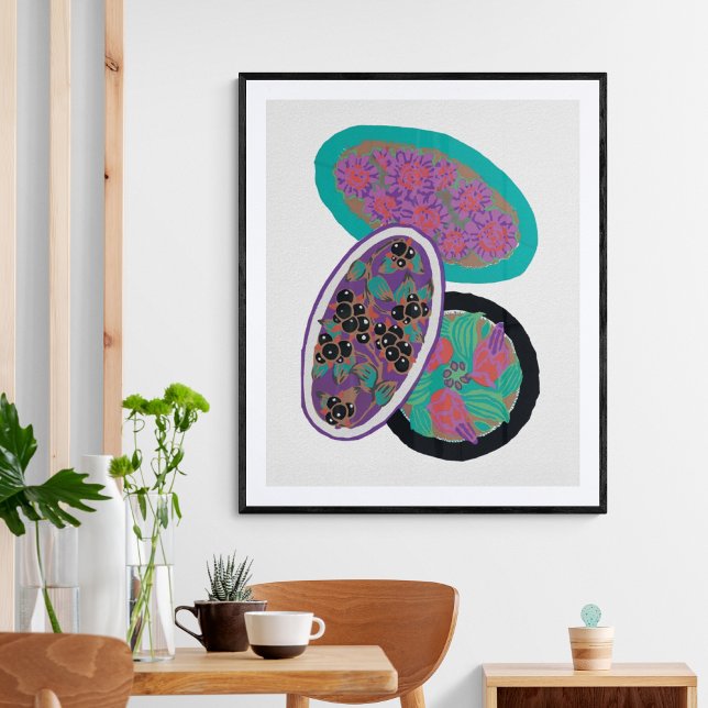 EA Séguy botanical flower print poster (Creator Uploaded)