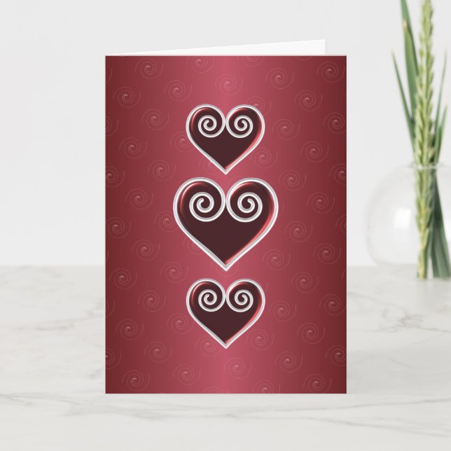 Each Day With You Valentine Card (Front)