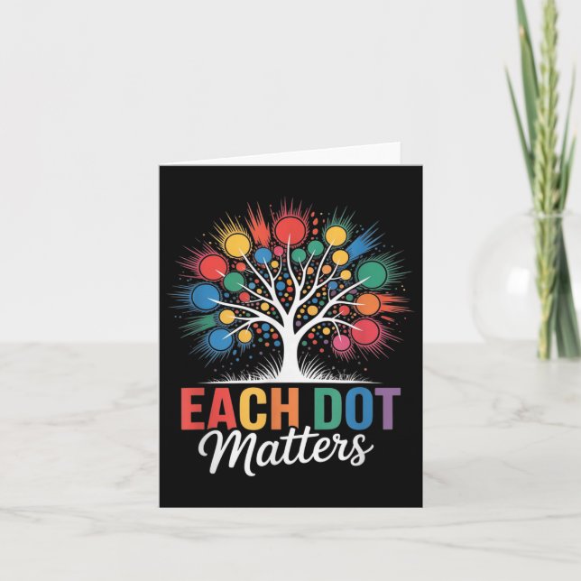 Each Dot S Polka Dots Tree _2  Card (Front)