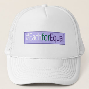 EachforEqual Hashtag International Women's Day Trucker Hat