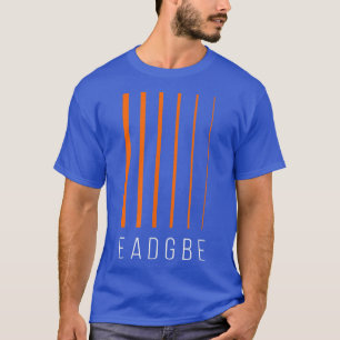 EADGBE 6 String Guitar Player & Guitarist - Cool 6 T-Shirt