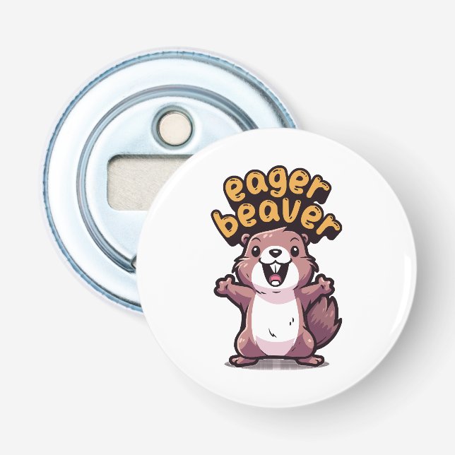 Eager Beaver Bottle Opener (Front)