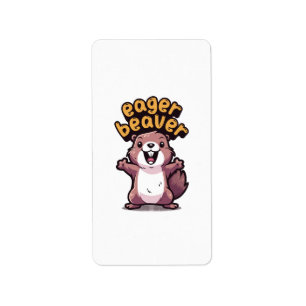 Eager Beaver Label
