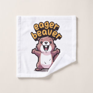 Eager Beaver Wash Cloth