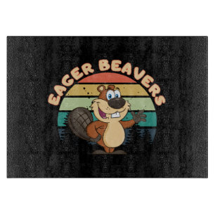 Eager Beavers Cutting Board