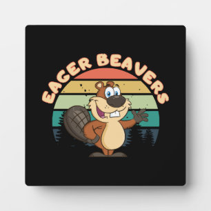 Eager Beavers Plaque