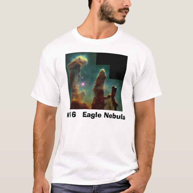 eagle4Finished, M 16   Eagle Nebula T-Shirt (Front)