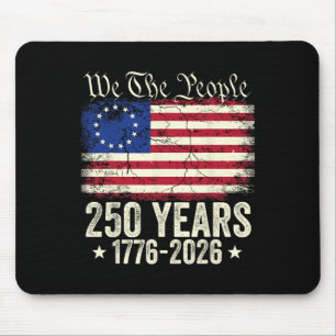 Eagle 250 Years American 1776 2026 250th Usa Birth Mouse Pad
