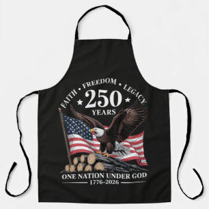 Eagle 250th Anniversary USA Apron