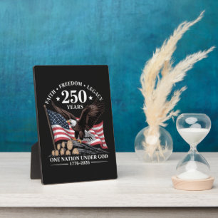 Eagle 250th Anniversary USA Plaque
