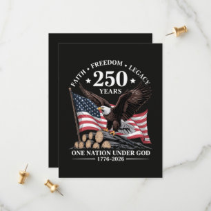 Eagle 250th Anniversary USA Save The Date