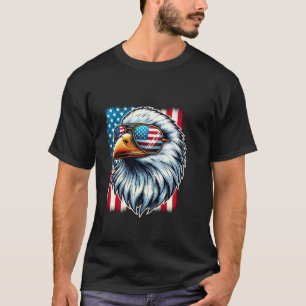 Eagle 4th of July u2013 American Flag Patriotic US T-Shirt