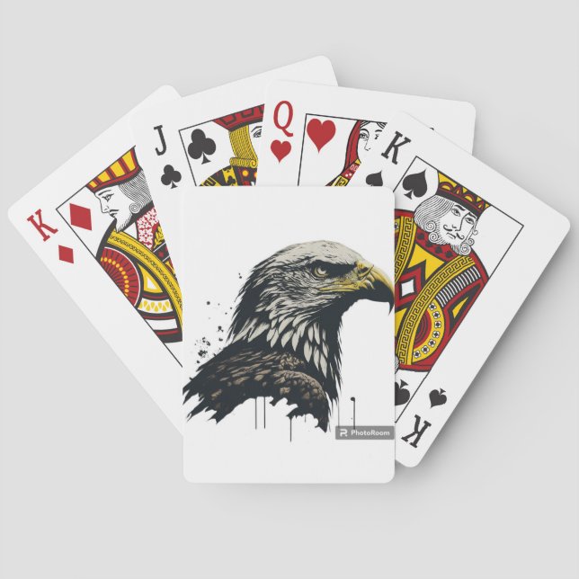 Eagle Acrobatics Playing Cards (Back)