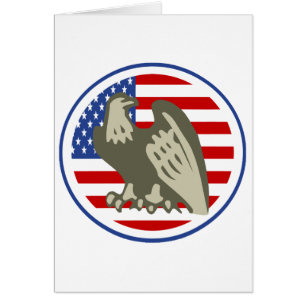Eagle American Flag