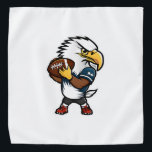 Eagle American Football Bandana<br><div class="desc">Cute eagle playing American football</div>
