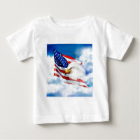 Eagle and American Flag
