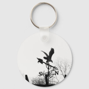 Eagle and Arrow Key Ring