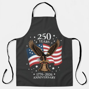 Eagle and Flag 250 Years of America 1776-2026 Apron