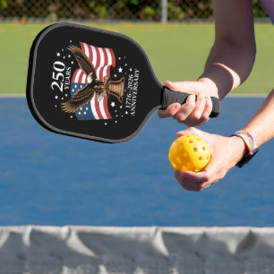 Eagle and Flag 250 Years of America 1776-2026 Pickleball Paddle