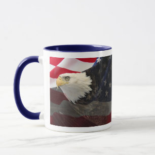 Eagle and Flag Mug