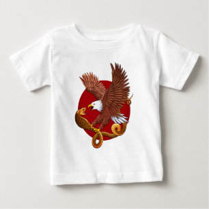 Eagle and Snake Baby T-Shirt