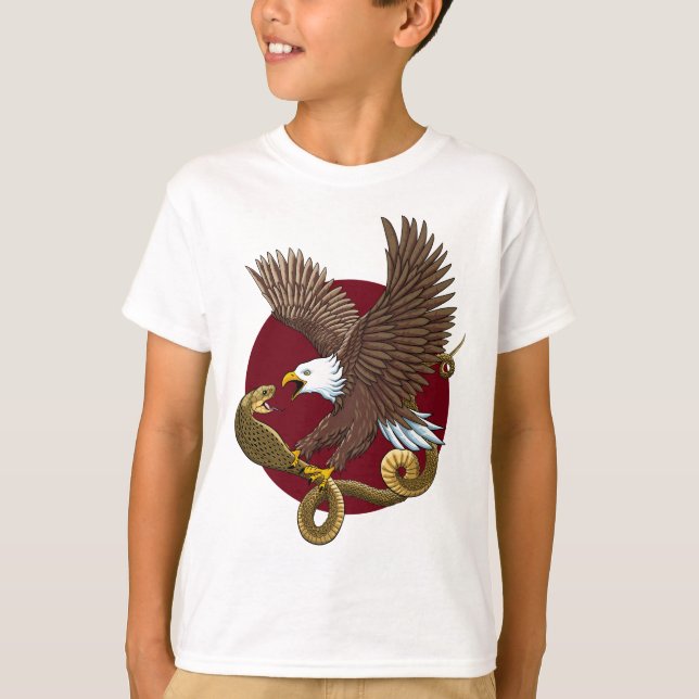 Eagle and Snake T-Shirt (Front)
