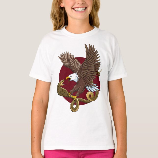 Eagle and Snake T-Shirt (Front)