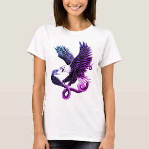 Eagle and snake women's T-Shirt
