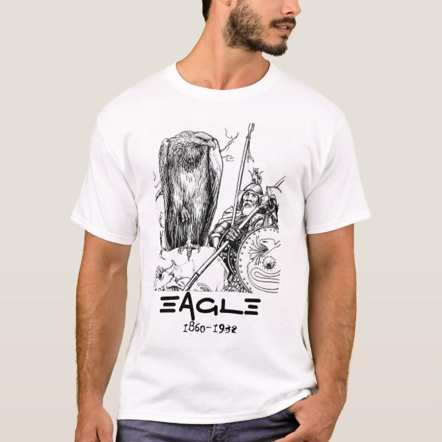 Eagle And The Soldiers Men's Basic T-Shirt (Front)