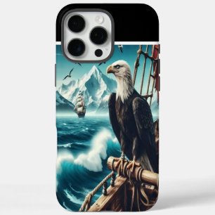 Eagle Atop The Ship iPhone 16 Pro Max Case