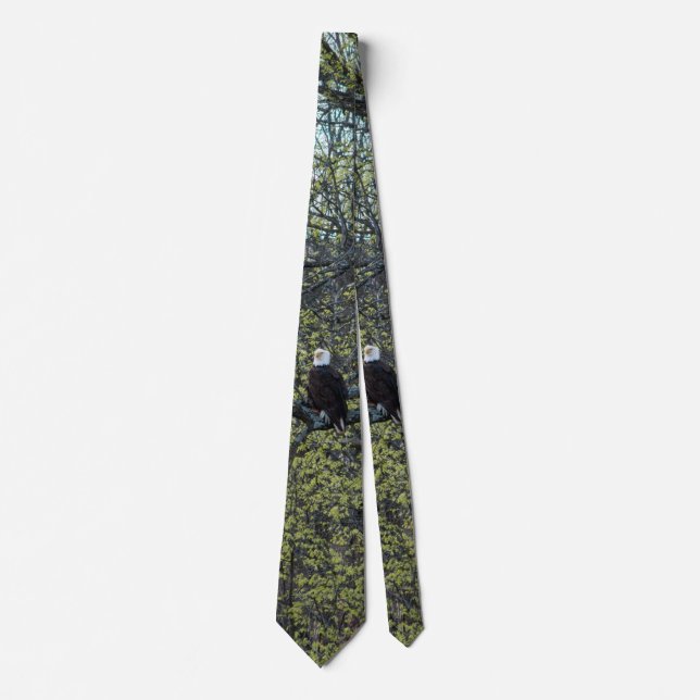 Eagle Awareness Neck Tie (Front)