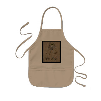 Eagle Baby & Footprints in the Sand "One Day" Kids Apron