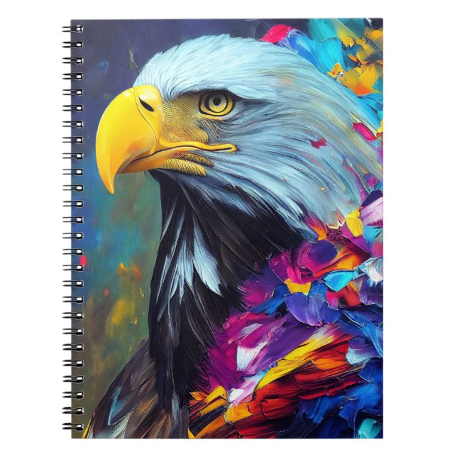 Eagle Bald eagle Animal Discovery Adventure Nature Notebook (Front)
