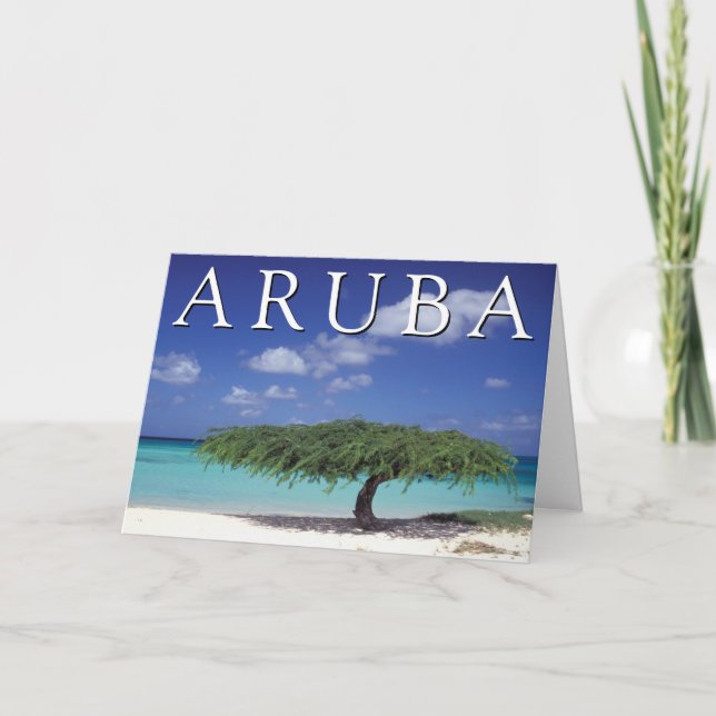 Eagle Beach | Caribbean, Aruba Card (Front)