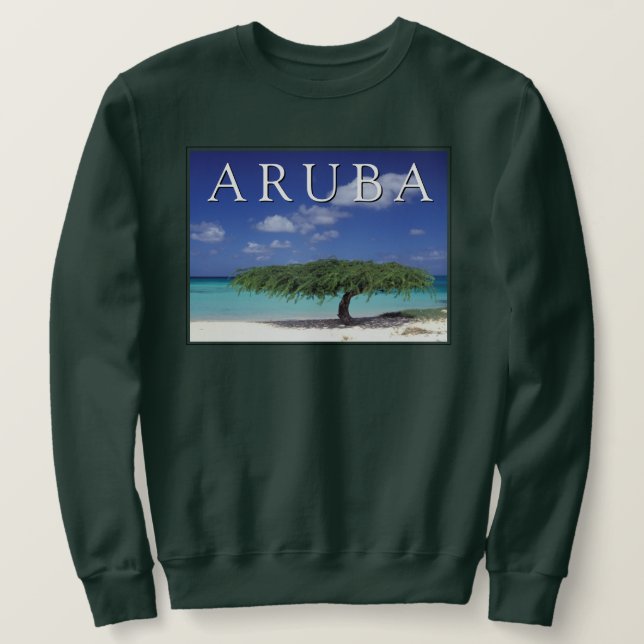 Eagle Beach | Caribbean, Aruba Sweatshirt (Design Front)