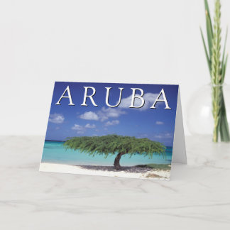 Eagle Beach | Caribbean, Aruba Thank You Card